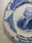 1803-1904 Louisana Purchase World Fair Jefferson Victoria Art Co  Plate Rare