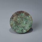 Ancient Chinese Tang Dynasty Bronze Mirror With Dragon And Figure Scene