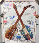  Blues Cruise Poster Autographed By  Many Blues Musicians Taj Mahal  2014 22x28 