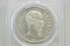 1866-mo Mexico Silver Peso Maximilian Km-388 1 Pcgs Au 50  2680