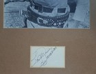 Guy Madison- Autograph And Photo Framed And Matted