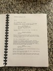Ginger Snaps Horror Movie Script Reprint Full Screenplay Script