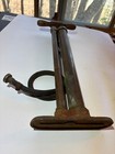 Model T Ford Aeolus Double Cylinder Hand Operated Tire Pump 20   18  Ext Antique