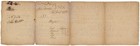 Arthur St  Clair Signed Legal Document 1771 For Bedford  Pa - Rev War Officer
