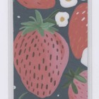Strawberries Aesthetic Bookmark For Books  Gift For Book Lovers  2x6  Laminated