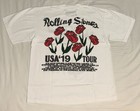 Rolling Stones Cpfm Usa  19 Tour Strange Plant White T-shirt   rare      Size M