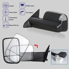 Towing Mirrors Fit For 2009-2018 Dodge Ram 1500 2500 3500 Pickup