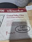 Vintage 1996 Thomas Guide Central Valley Cities Street Guide 