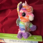 Pink Glitter Eyes Unicorn 8    Spark Create Imagine Plush Tie-dye Stuffed Animal