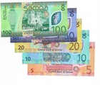 Samoa 5  10  20  50  100 Tala Full Set Nd 2023   2025 Polymer Unc New