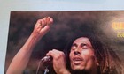 Bob Marley Live orig Retro 1977 Centerfold Poster vtg Magazine Pinup Clipping