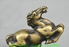 2 7   Old Chinese Bronze Feng Shui Zodiac Year Animal Horse Statue Sculpture