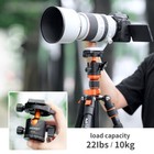 K f Concept 78 Inch Overhead Dslr Tripod Compact Portable Vlog Tripod 22lbs Load