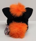 Rare Vintage 1999 Furby Tangerine Tart Orange   Black - With Tags - Working Read