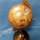 Vtg Olde World Globe Italy 12  Tall Wooden Base Ancient World Globe