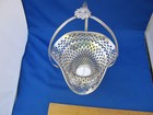 Nice Gorham Sterling Reticulated 3-handle Basket-9 Inches-no Mono