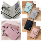 Womens Ladies Small Leather Wallet Credit Card Holder Bifold Purse Clutch Pocket