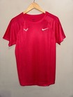Nike Court Rafa Challenger Tennis Shirt Nadal Federer Alcaraz Pink Men s S New