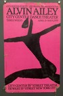 Alvin Ailey Vintage Original Window Card Poster 1975 City Center Dance Theater