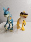 Playskool Jurassic World Dinosaur Lot T-rex  dilophosaurus Lights Sound Seevideo