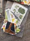 50  Piece Vintage Ephemera Lot Junk Journal Nature floral Scrapbooking Supplies
