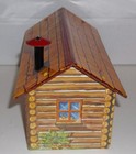 Vintage Marx Tin Litho Play Set Cabin