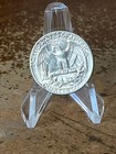 1955 D Washington Quarter Au bu  90  Silver U s  Coin High Grade    T130