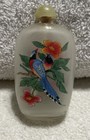 Hand Painted Chinese Snuff Bottles Birds Butterflies Flowers 3 
