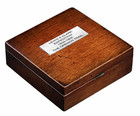 Lewis   Clark Compass In Antiqued Mahogany Case 3 25  Oregon Trail Expedition