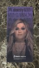 Kelly Clarkson Chemistry Las Vegas Vip 3d Hologram Collector Ticket 2024