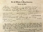 1919 Ww I U s  Army Honorable Discharge Paper Pvt Maritato 115th Infantry