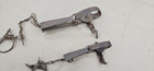   2    Vintage Victor Oneida Long Spring Small Game Animal Snare Foot Hold Traps