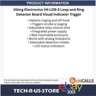 Viking Electronics Vk-ldb-3 Loop   Ring Detector Board Visual Indicator Trigger