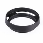 39 40 5 46 49 52 55 58 67 72 77mm Curved Vented Lens Hood Black For Leica Lens