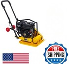     22 1x15 9 Inch Plate Compactor  7hp 212cc Gas Engine  5600 Vpm  4200 Lbs Force
