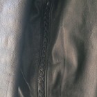 Vintage X Large Harley-davidson Willie G Black Leather Fringe Motorcycle Jacket