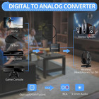 Digital To Analog Converter 192khz Dac Spdif toslink To Rca 3 5mm Audio Adapter