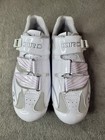 Giro Solara Road Cycling Shoes Womens Us 9 White W  Look Patent 3 Bolt Cleats
