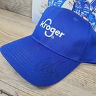 Chris Buescher Autographed Blue Kroger Hat And Small Poster