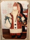 Pattern Primitive Santa Claus Doll Kris Kringle Doll New Dimpled Darlings Rare