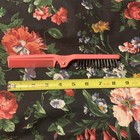 Vintage Goody Brush   Comb Folding Combo Nylon Bristles Pink Handle Nice Usa