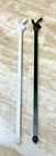 Set Of 2 Vintage Playboy Stir Sticks     Black   White Plastic 8 1 4  Bunny Logo