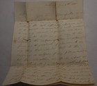2 Letters Dated 12 6 1835   July 21st 1850 Both Are Folded   Have Wear