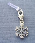 Snowflake Cell Phone Charm Anti Dust Proof Plug Cap Ear Jack C103