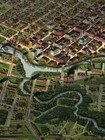 1891 Houston Texas Vintage Old Panoramic City Map - 24x36