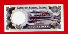Sierra Leone 1978  Five  Leones    Specimen Serial 000746 Unc   