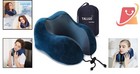 Travel Pillow Memory Foam Soft Neck Support Adjustable For Airplane Car Home