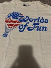 World Of Fun Kansas City Amusement Park Roller Coasters Adult Shirt Xl New