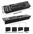 192 Channel Operator Console Controller For Stage Dj Party Lighting Dmx 512  new