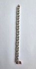 Vintage Sterling Silver Harley-davidson Chain Link Bracelet  Mexico  8 Inch